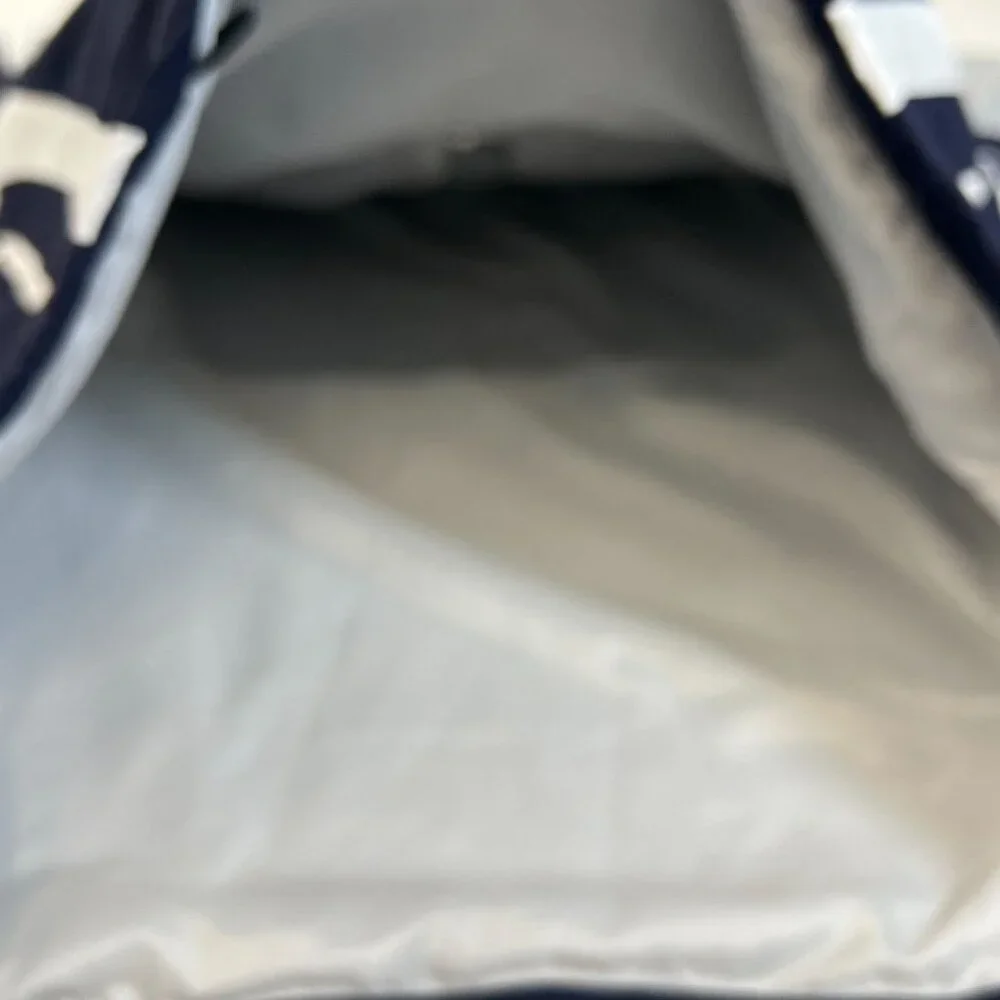 FootJoy Troon Mens Golf Windbreaker Jacket Navy‎ & Gray White Zipper Lightweight